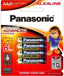 Батарейка Panasonic AAA Alkaline Power лужна 6pcs Blister LR03T/6BA