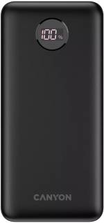 Павербанк Canyon PB-2002 20000mAh, PD/20W, QC/3.0/22.5W, Black CNE-CPB2002B
