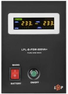 ИБП LogicPower LPL-B-PSW-800VA+ ( 560w ) 12V lp37710