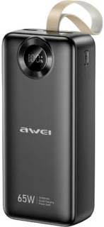 Павербанк Awei 30000mAh PA-34 65W Fast charging black 6954284025324