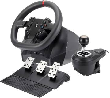 Манипулятор GamePro RW575PM з педалями та коробкою передач XBOXONE/PS4