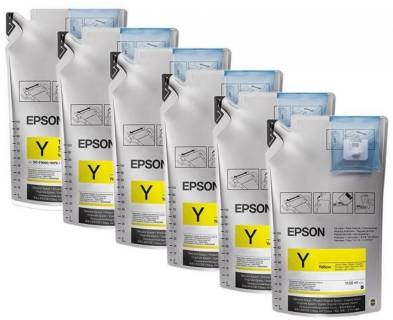 Чернило Epson T46D SC-F6300 UltraChrome DS Ink Yellow 1.1L*6pcs C13T46D440