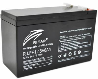 Аккумулятор Ritar R-LFP 12.8V 6Ah