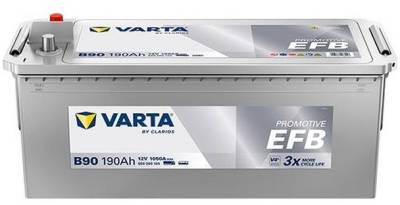 Аккумулятор Varta ProMotive EFB 190Ah бокова(+/-) (1050EN)  B90 690500105