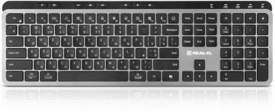 Клавиатура REAL-EL RK-737W Wireless/Bluetooth Black/Grey EL123100060