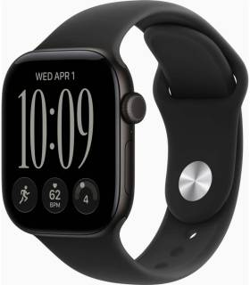 Часы Apple Watch Series 12 GPS 42mm Black Aluminium Case with MJEA4RK/A