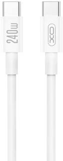 Кабель XO USB-C to USB-C 1.0m 240w White NB-Q298-CC.white