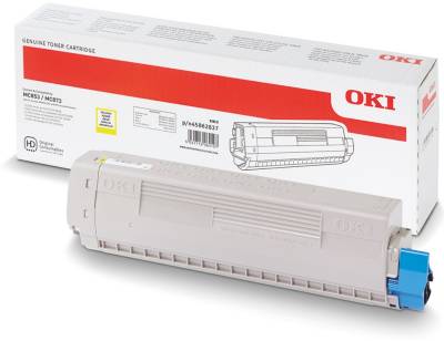 Картридж OKI TONER-Y-MC853/873/883-7,3K 45862837