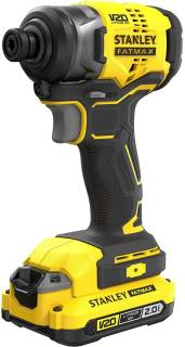 Шуруповерт STANLEY FatMax, Li-Ion 18В, 2x2Ah, 165 Нм, 2800 об/хв, 310 SFMCF810D2K