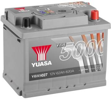 Аккумулятор Yuasa 12V 65Ah Silver High Performance Battery YBX5027