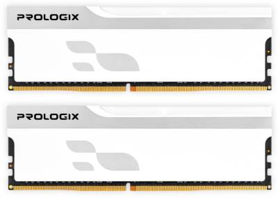 Память ProLogiX DDR4 16GB (2x8GB) 3600 MHz Onyx White PRO16GB3600YW4K