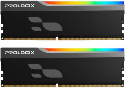 Память ProLogiX DDR4 16GB (2x8GB) 3600 MHz Onyx Black RGB PRO16GB3600YBR4K