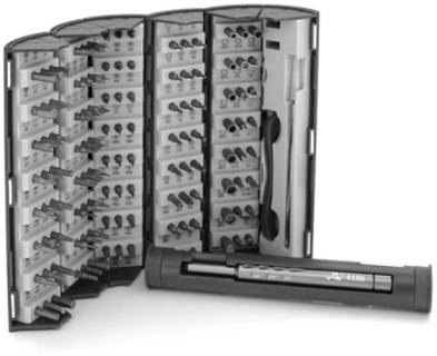 Шуруповерт VOLTRONIC SW-8180, біти, 128шт., лопатка, гнучкий подовжувач