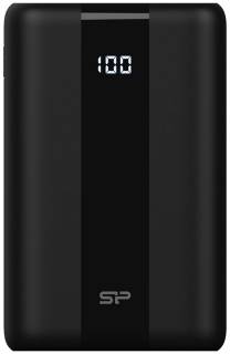 Павербанк Silicon Power 30000mAh QX55, PD/20W, QC/3.0/22.5W, Black SP30KMAPBKQX550K