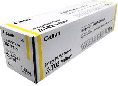 Картридж Canon T02 для iPRC10000/8000VP yellow 8532B001