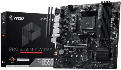 Материнская плата MSI PRO B550M-P WIFI6E