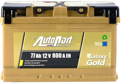 Аккумулятор Autopart 77 Ah/12V  Galaxy Gold Ca-Ca ARL077-GG0