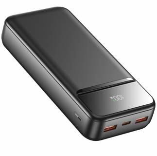 Павербанк Swissten 20000mAh POWER LINE II 22.5W PD QC Black 8595217490628