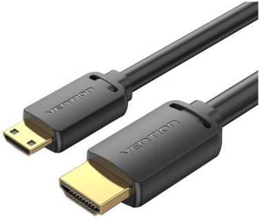Кабель Vention HDMI M to HDMI mini M 2.0m V2.0 4K60Hz 18Gbps HDR AGHBH