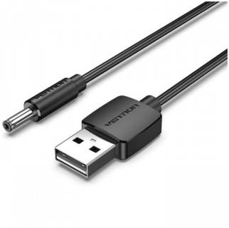 Кабель Vention USB to DC 3.5mm 5V 1.0m 2.0A black CEXBF