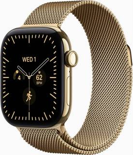Часы Apple Watch Series 12 GPS + Cellular 42mm Radiant Gold T MJGL4RK/A