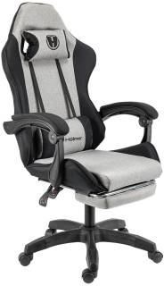 Кресло Hölmer GCH-03 Fabric Size L Gray/Black Nylon+Footrest