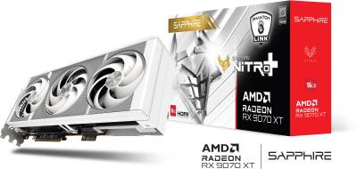 Видеокарта Sapphire NITRO+ Radeon RX 9070 XT OC PhantomLink Polar Edition 16GB 11348-09-20G