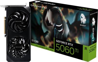 Видеокарта Gainward GeForce RTX 5060 Ti Ghost 8GB NE7506T019P1-GB2062B