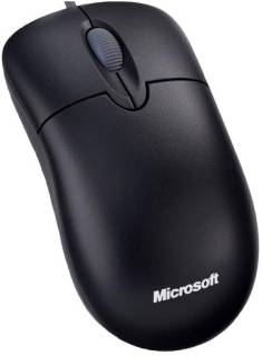 Мышка Microsoft Basic Optical Mouse Black USB+PS/2 4YH-00007