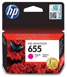 Картридж HP No.655 Magenta CZ111AE