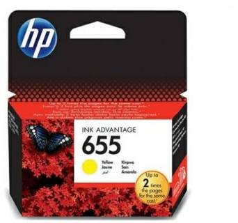 Картридж HP No.655 Yellow CZ112AE