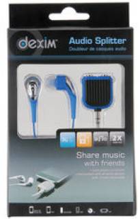 Наушники Dexim DWU042-L Blue