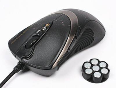 Мышка A4Tech X7-F4 V-Track USB Black