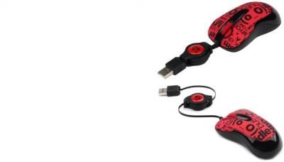 Мышка A4Tech G-CUBE GLCR-61B Schat Room Black//Red