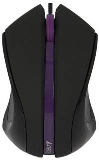 Мышка A4Tech Q3-310-5 Black-Purple