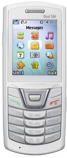 Смартфон Samsung GT-E2152RWA Duos (ceramic white)