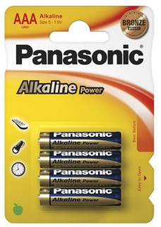 Батарейка Panasonic LR03REB/4BPR