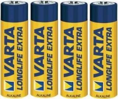 Батарейка Varta LONGLIFE AA, Extra BLI 10 ALKALINE 4106101461