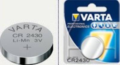 Батарейка Varta ELECTRONICS LITHIUM  CR 2430 06430101401