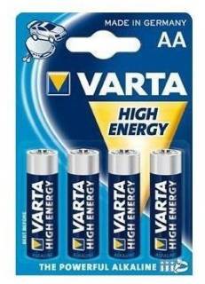 Батарейка Varta HIGH E AA BLI 4 ALKALINE 4906121414