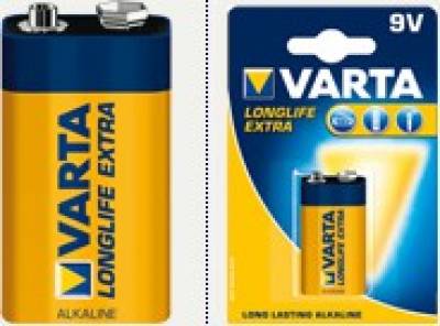 Батарейка Varta Extra BLI 1 ALKALINE 04122101411