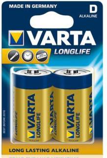 Батарейка Varta Extra BLI 2 ALKALINE 4120101412