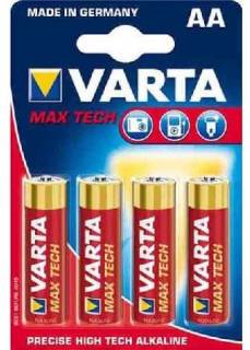 Батарейка Varta MAX T. AA BLI 4 ALKALINE 04706101404
