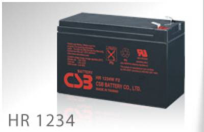 Аккумуляторная батарея CSB 12V, 9A, SV12-9 HR1234/10