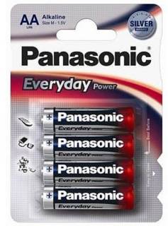 Батарейка Panasonic EVERYDAY POWER AA BLI 4 ALKALINE LR6REE/4BR