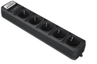 Сетевой фильтр Hardity PS-Base 2m black