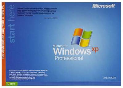 Операционная система Microsoft Windows XP Professional SP1 Rus OEM 32-bit E85-01756