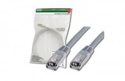 Кабель Digitus Патчкорд DIGITUS cat.5e, SF-UTP, 2м, AWG 26/ 7, серого цвета DK-1531-020