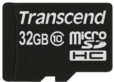 Карта памяти Transcend microSDHC 32GB class 10 TS32GUSDC10