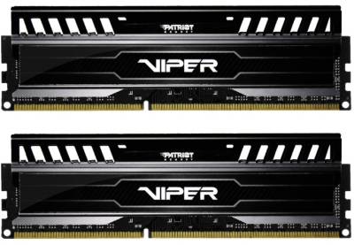 Оперативная память Patriot Viper 3 Black DDR3 8Gb (2x4Gb) 1600MHz CL9 PV38G160C9K